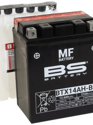 Cenový Hit BS-BATTERY bezúdržbová motocyklová baterie BTX14AH-BS