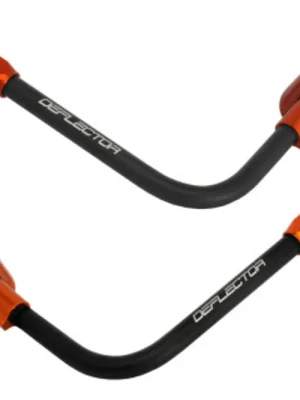 Chrániče páček ACCOSSATO s černou hadicí a kloubem right + left, aluminium Autentický