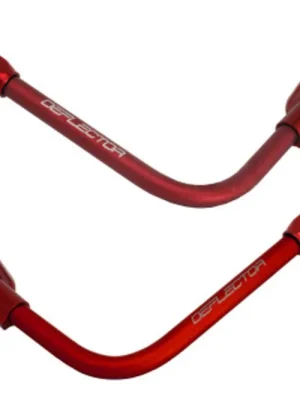 Novinka Chrániče páček ACCOSSATO s červenou hadicí a kloubem right + left, aluminium