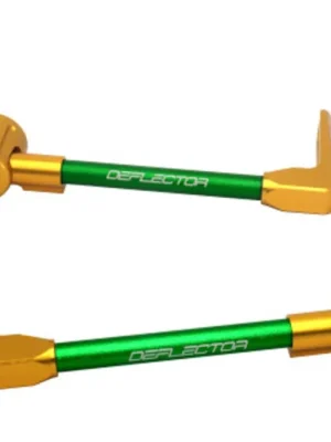 Akce Chrániče páček ACCOSSATO se zelenou hadicí a kloubem right + left, aluminium