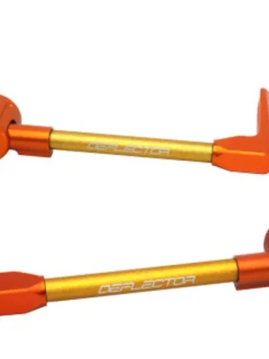 Akce Chrániče páček ACCOSSATO se zlatou hadicí a kloubem right + left, aluminium