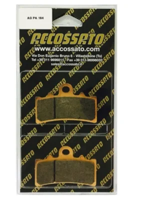 Brzdové destičky ACCOSSATO AGPA184 EV1 Top Prodej
