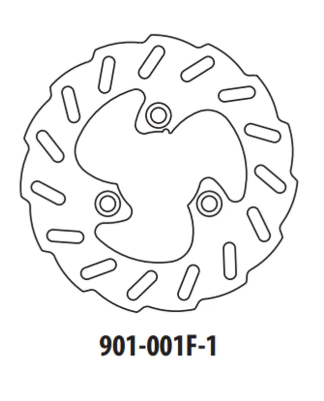 Výhodná Nabídka Brzdový kotouč GOLDFREN 901-001F-1 přední 190 mm
