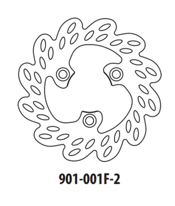 Brzdový kotouč GOLDFREN 901-001F-2 přední 190 mm Hit Sezóny