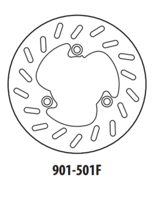 Doprava Zdarma Brzdový kotouč GOLDFREN 901-501F přední 220 mm