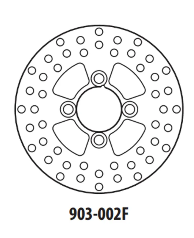 Sezónní Sleva Brzdový kotouč GOLDFREN 903-002F přední 180,5 mm
