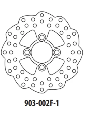 Brzdový kotouč GOLDFREN 903-002F-1 přední 180,5 mm Nízká Cena