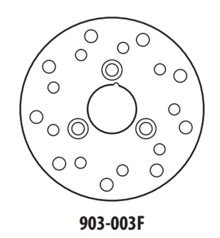 Brzdový kotouč GOLDFREN 903-003F přední 155 mm Tovární Cena