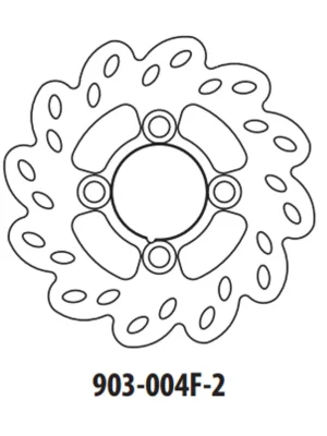 Odeslání Ihned Brzdový kotouč GOLDFREN 903-004F-2 přední 160,6 mm