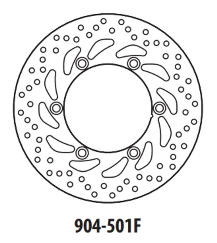 Brzdový kotouč GOLDFREN 904-501F přední 260 mm Nejprodávanější