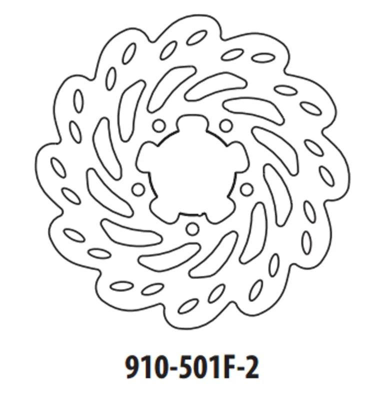 Brzdový kotouč GOLDFREN 910-501F-2 přední 220 mm Oblíbený