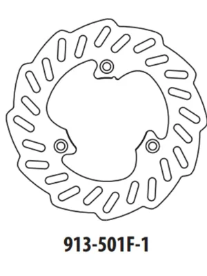Brzdový kotouč GOLDFREN 913-501F-1 přední 218 mm Víkendová Akce