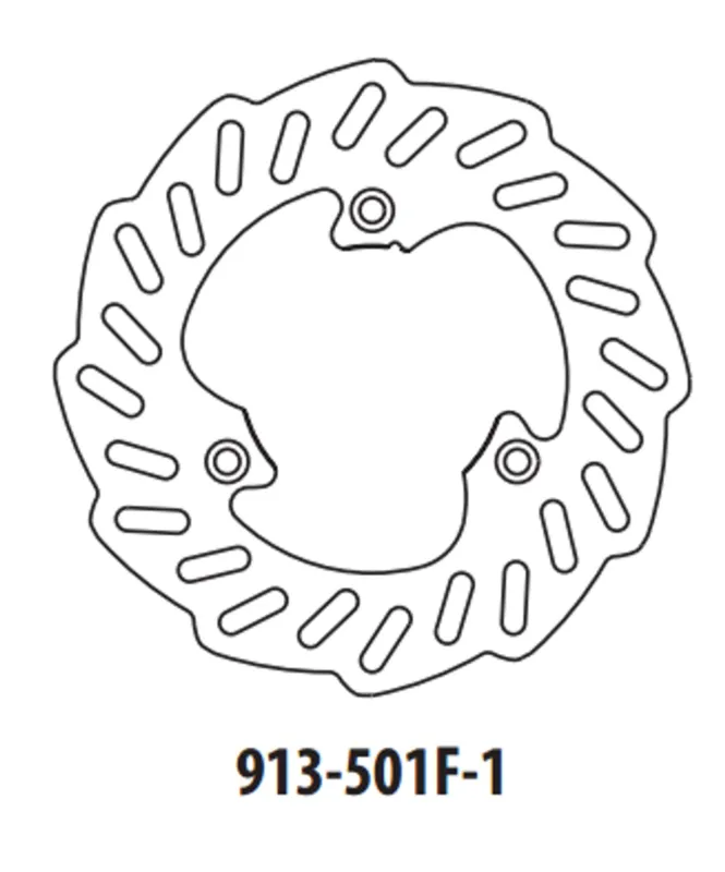 Brzdový kotouč GOLDFREN 913-501F-1 přední 218 mm Víkendová Akce