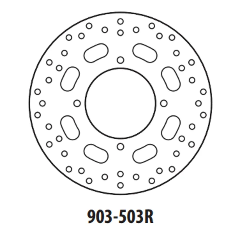 Aktuální Brzdový kotouč GOLDFREN 903-503R zadní 240 mm