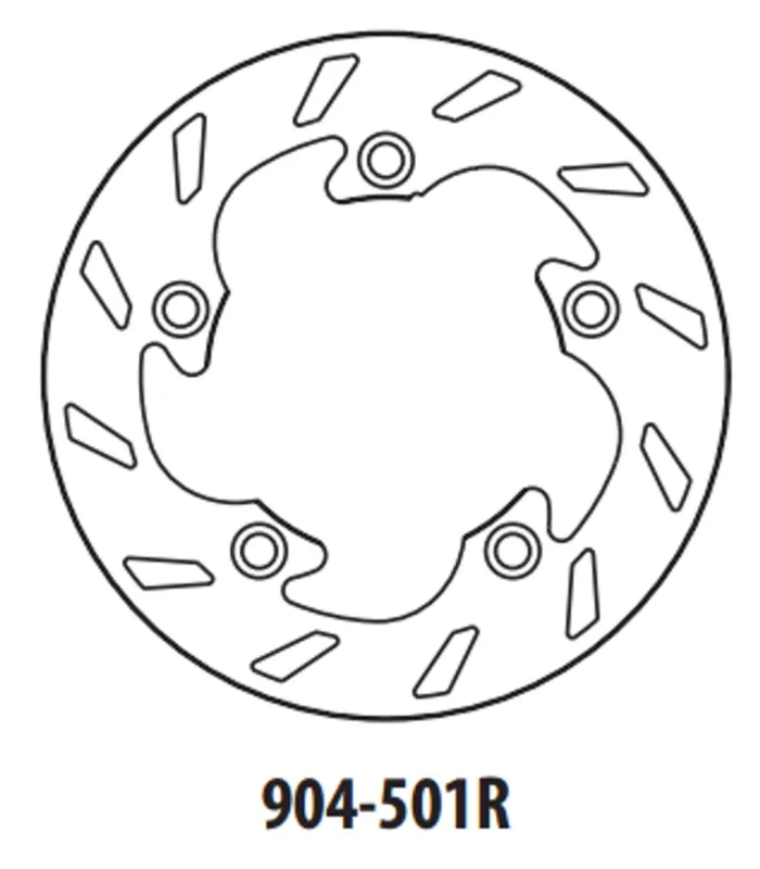 Horká Nabídka Brzdový kotouč GOLDFREN 904-501R zadní 210 mm
