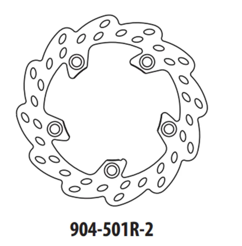 Brzdový kotouč GOLDFREN 904-501R-2 zadní 210 mm Doprava Zdarma