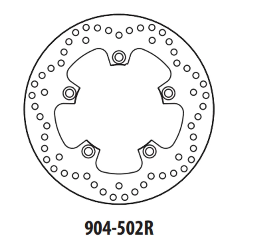 Nejprodávanější Brzdový kotouč GOLDFREN 904-502R zadní 250 mm