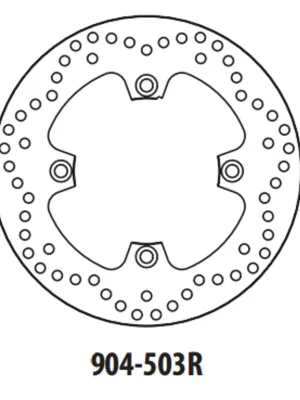 Expresní Doručení Brzdový kotouč GOLDFREN 904-503R zadní 250 mm
