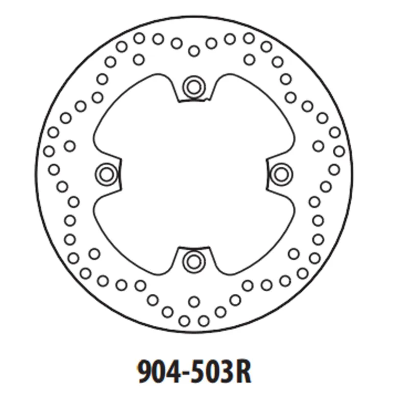 Expresní Doručení Brzdový kotouč GOLDFREN 904-503R zadní 250 mm