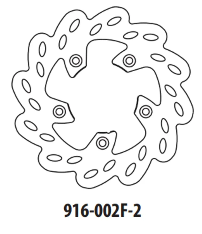 Akční Cena Brzdový kotouč GOLDFREN 916-002F-2 přední 173,5 mm
