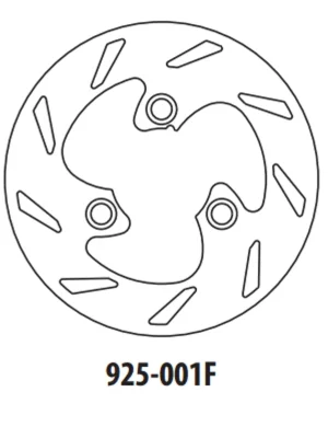 Horká Nabídka Brzdový kotouč GOLDFREN 925-001F přední 180 mm