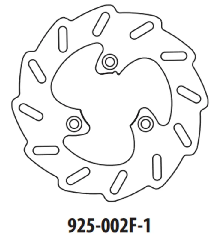 Novinka Brzdový kotouč GOLDFREN 925-002F-1 přední 190 mm