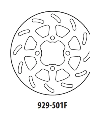 Nejlepší Cena Brzdový kotouč GOLDFREN 929-501F přední 220 mm