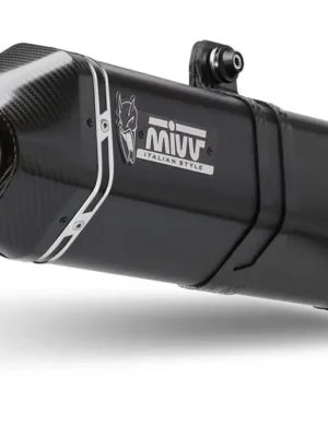 Cenově Výhodný Koncovka výfuku MIVV SPEED EDGE KT.021.LRB Černá nerezová ocel / karbonová koncovka