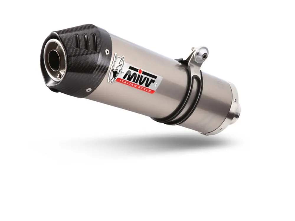 Rychlé Dodání Koncovka výfuku MIVV OVAL M.013.LNC Titan / Karbonové víčko