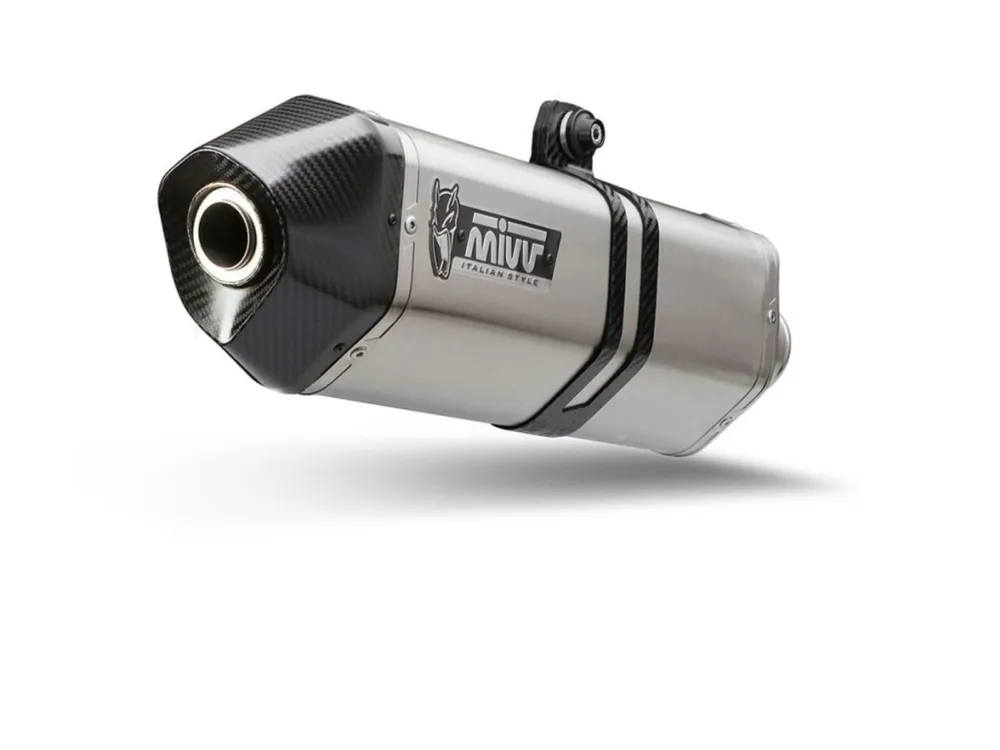 Koncovka výfuku MIVV SPEED EDGE H.079.LRX Nerez pro HONDA CRF 1100 L Africa Twin (2020-2026) Víkendová Akce