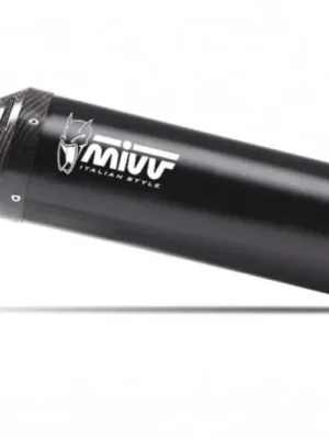 Autentický Koncovka výfuku MIVV OVAL SY.004.KVC Černý s uhlíkovou koncovkou