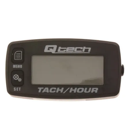 Multifunkční měřič otáček motoru a motohodin, Q-TECH (černý, podsvícený displej) Nejlepší Cena