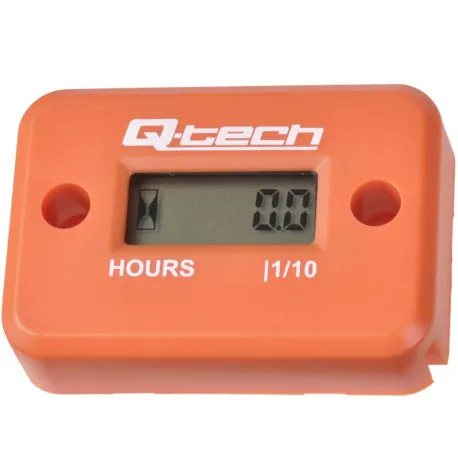 Měřič motohodin, Q-TECH (oranžový) Nejlepší Volba