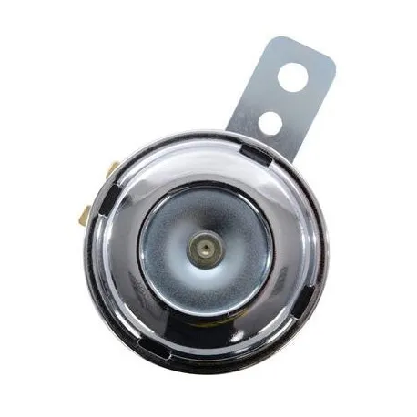 Novinka Klakson 12V, 100dB, průměr 70 mm, OXFORD (chrom)