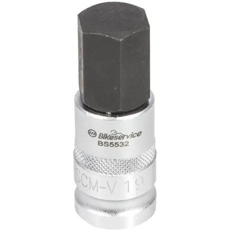 Nástavec na osy kol (6-ti hran, 19 mm) pro 1/2" ráčnu, BIKESERVICE Jen Po Omezenou Doba