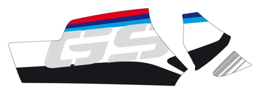 Swing arm protector kit stickers PUIG GS 20153B bílá Ihned K Objednání