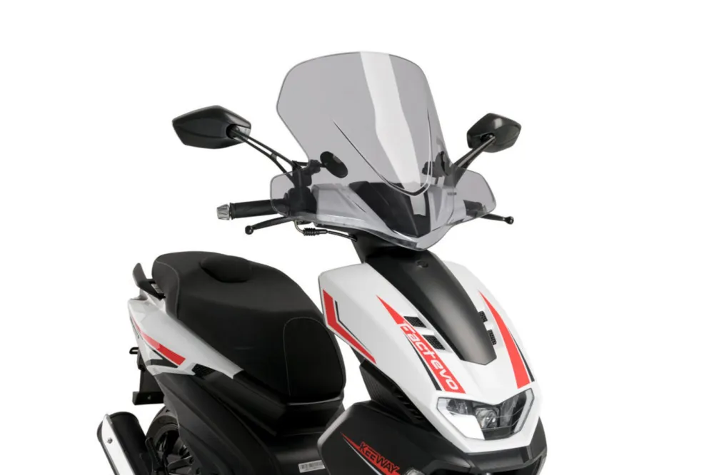 Značkový Plexi štít PUIG CITY TOURING 21328H kouřová