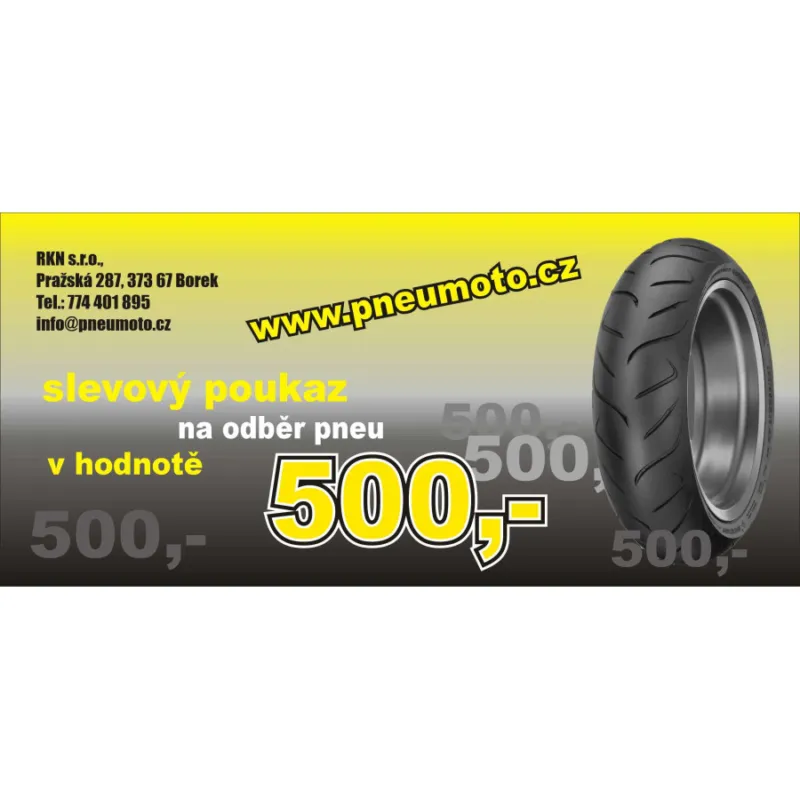 Hit Sezóny Slevový poukaz 500Kč