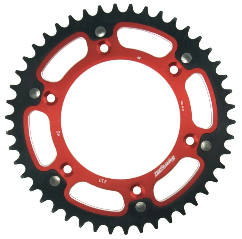 Jen Po Omezenou Doba Řetězová rozeta SUPERSPROX STEALTH RST-210:46-RED červená 46 zubů, 520