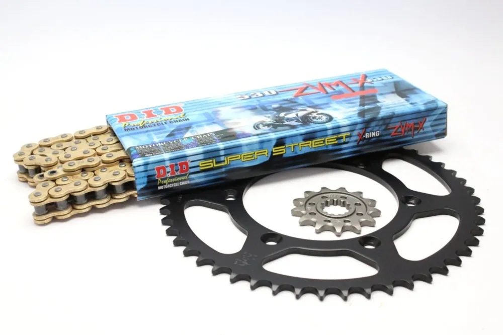 Poslední Šance Řetězová sada D.I.D + JT řady ZVM-X ve zlaté barvě