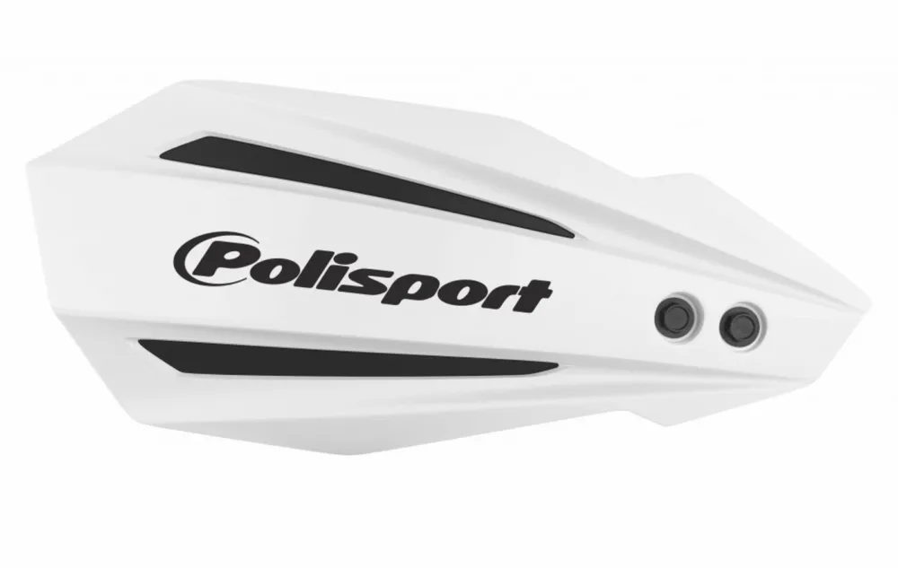 Bezpečná Platba Chrániče páček POLISPORT MX BULLIT 8308500030 s montážní sadou Bílá