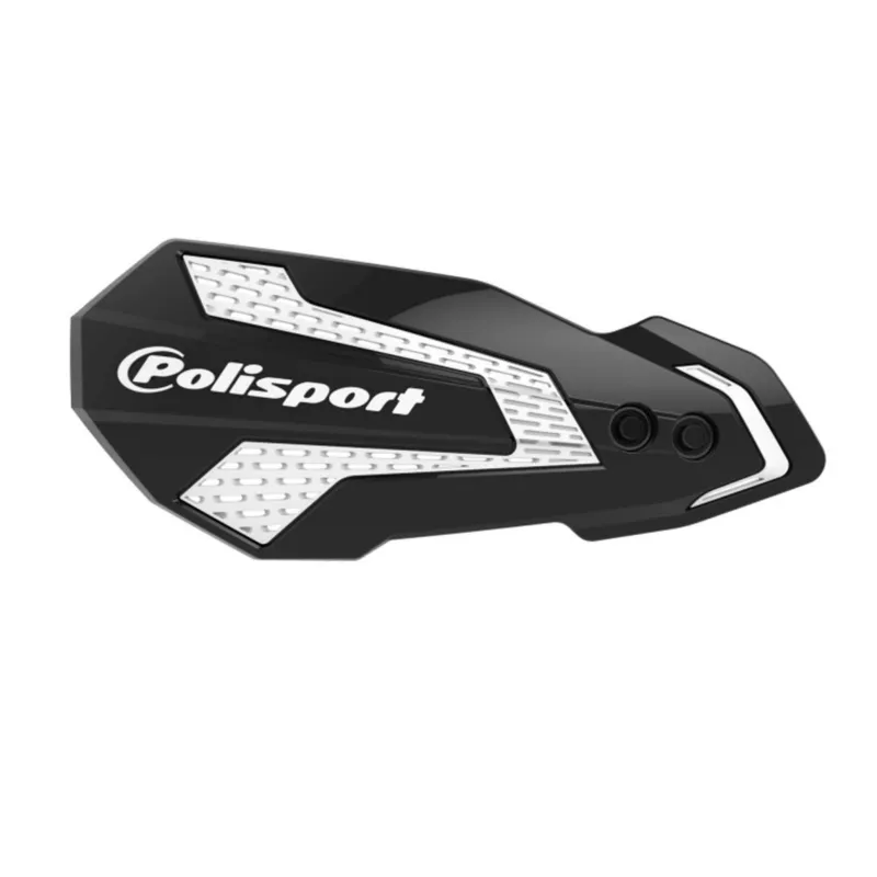 Originální Chrániče páček POLISPORT MX FLOW 8308200006 s montážní sadou černá/bílá