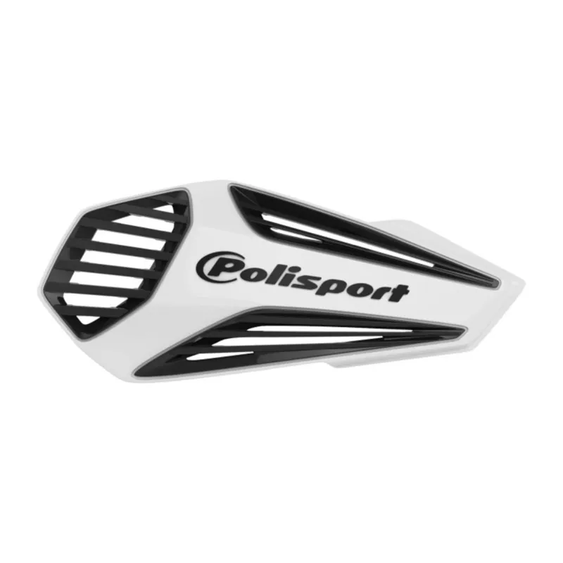 Koupit Online Chrániče páček POLISPORT MX AIR 8308400002 s univerzální montážní sadou na řidítka White / Black