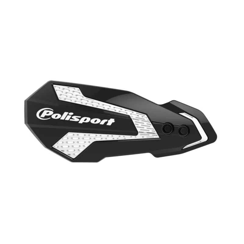Chrániče páček POLISPORT MX FLOW 8308200045 s montážní sadou černá/bílá Nejlepší Volba