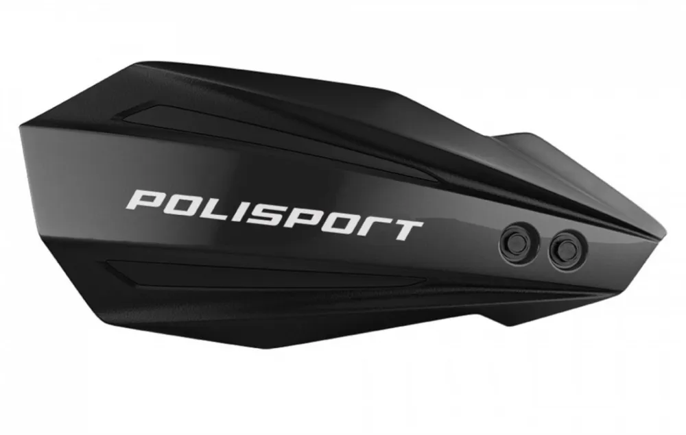 Nová Kolekce Chrániče páček POLISPORT MX BULLIT 8308500051 Černo/Bílý s montážní sadou