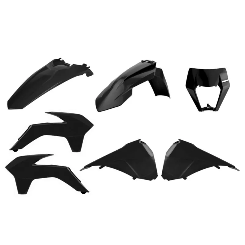 Aktuální Sada plastů POLISPORT 90880 restyling černý