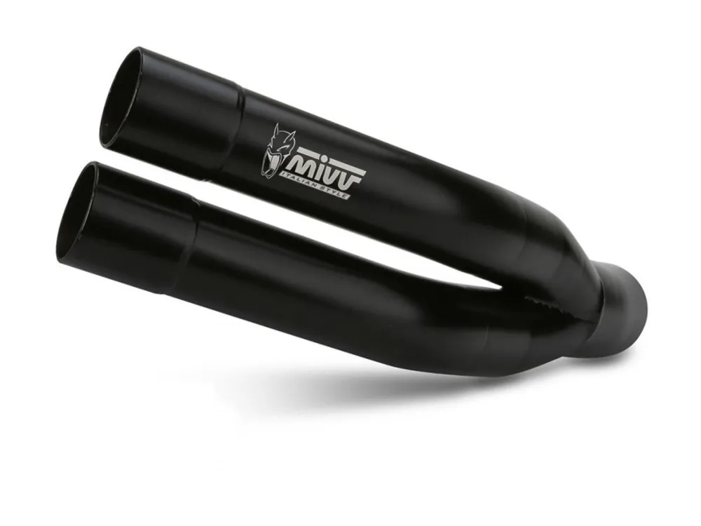 Koncovka výfuku MIVV DOUBLE GUN S.035.LDGB černá Finální Výprodej