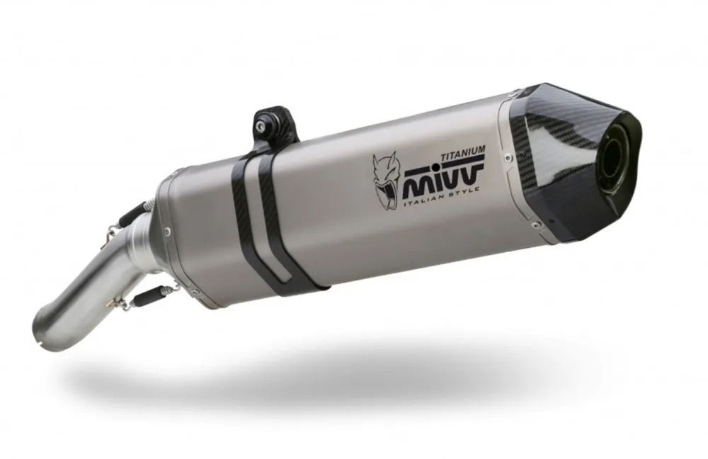 Koncovka výfuku MIVV SPEED EDGE B.004.LGS Titan / Karbonové víčko Cenově Výhodný