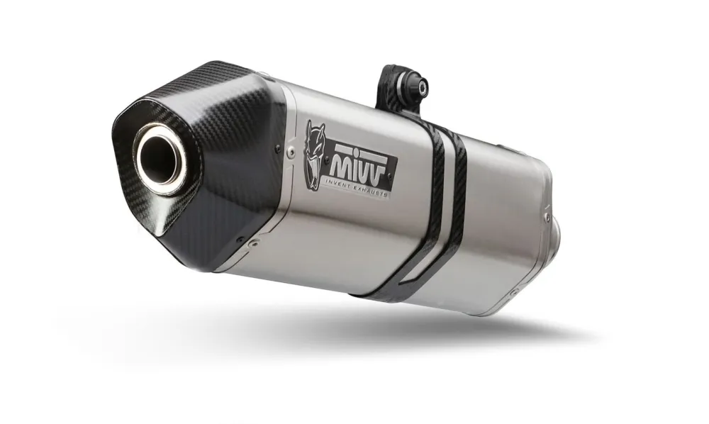 Koncovka výfuku MIVV SPEED EDGE KT.017.LRX Nerez / Karbonové víčko Horká Nabídka