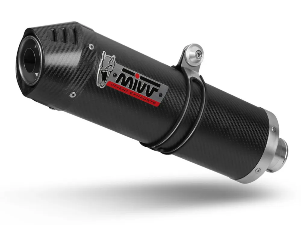 Vrácení Zdarma Koncovka výfuku MIVV OVAL H.064.LEC Carbon / Carbon cap